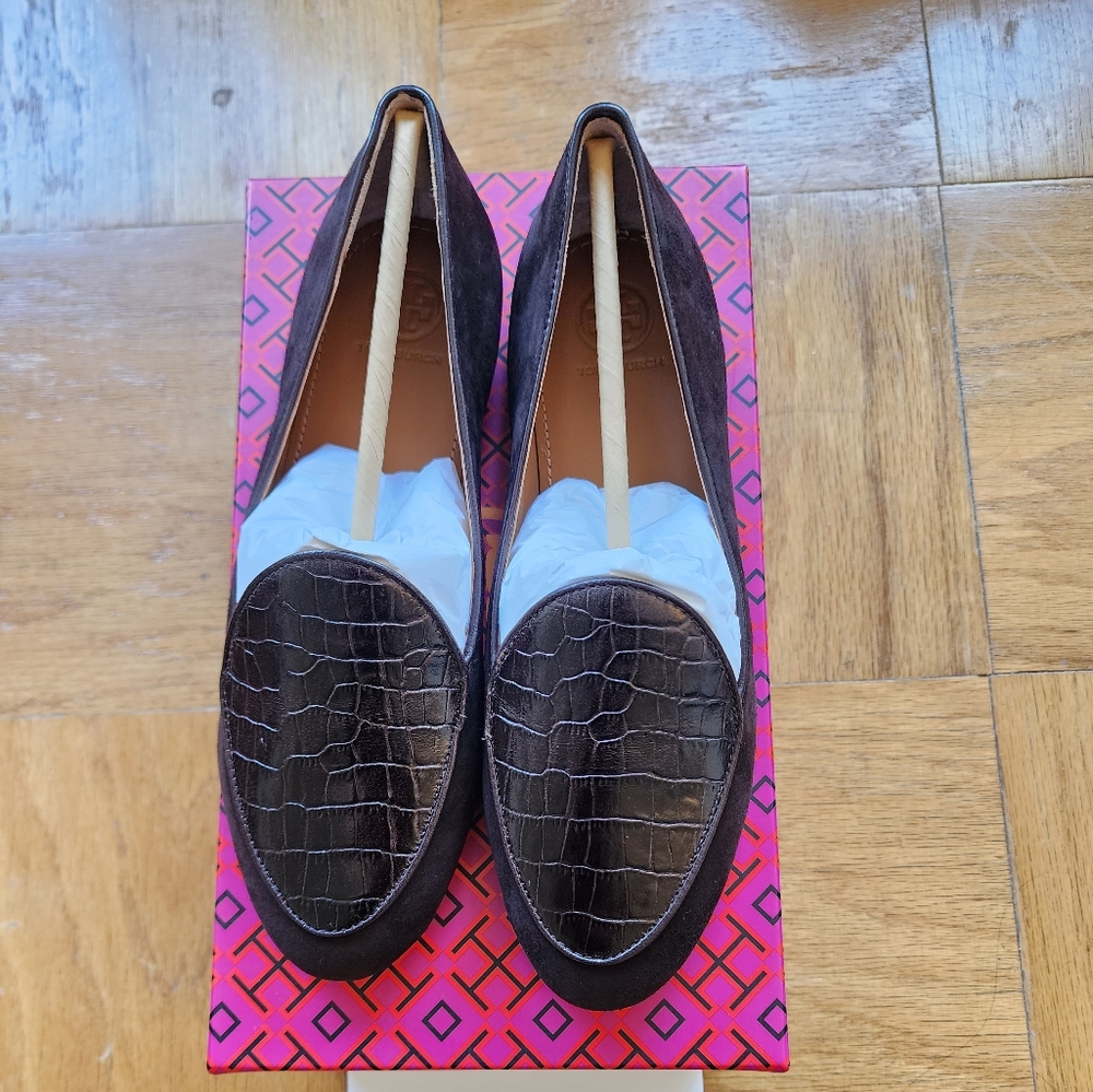 Like new! Tory Burch Benton Loafers, Sz 7